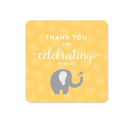 Elephant Baby Shower Favor Box DIY Party Favors Kit-Set of 20-Andaz Press-