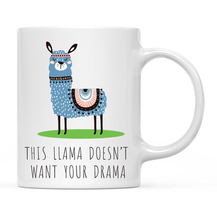 Funny Profession Quote Ceramic Coffee Mug-Set of 1-Andaz Press-Llama-