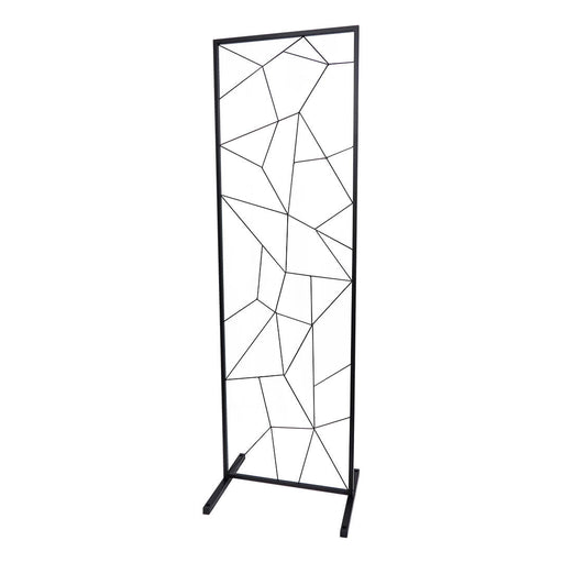 Geometric Wedding Backdrop Floor Stand-Set of 1-Koyal Wholesale-Black-