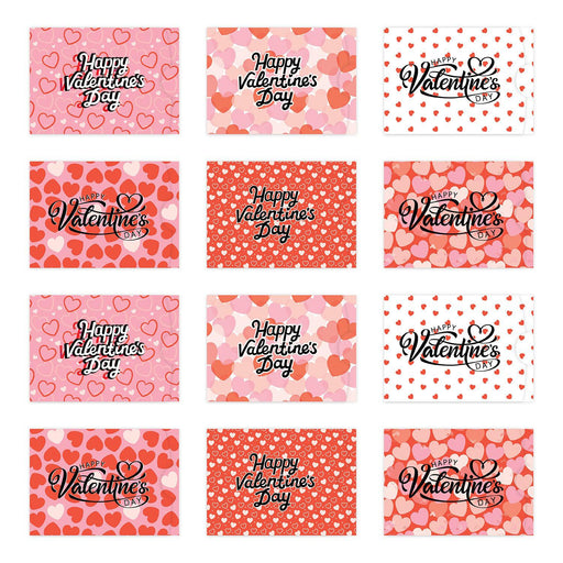 Red And White Happy Valentine's Day Heart Gift Tags - heart gifts love  hearts special diy | Happy valentines day, Heart gift tags, Happy valentine