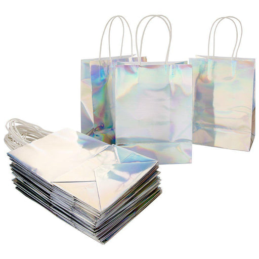 Iridescent Holographic Party Favor Bags-Set of 25-Andaz Press-Iridescent-