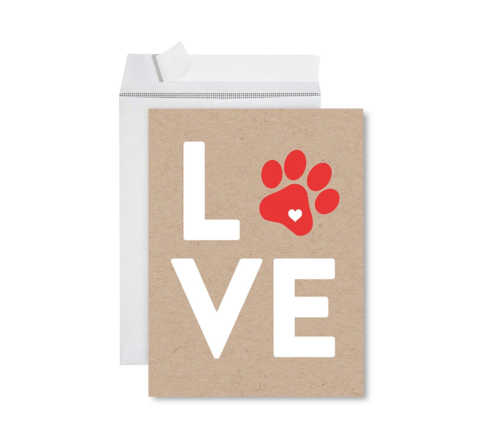 Jumbo Pet Sympathy Card with Envelope, Sorry For Your Loss Card, 8.5