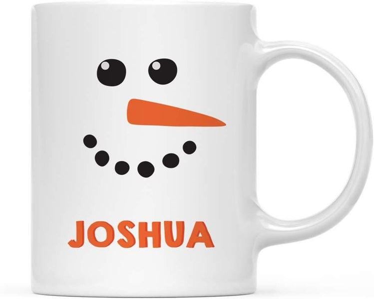 Snowman Christmas Mug Personalized Christmas Mug Christmas 