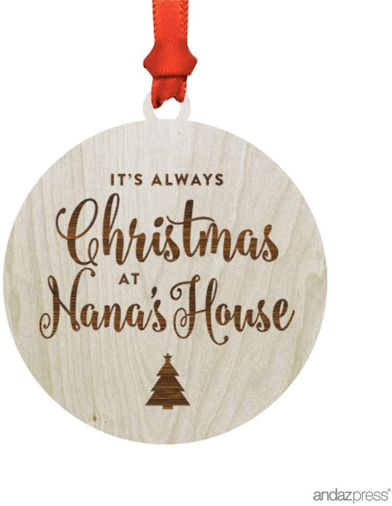 Christmas Gifts for Mom Grandma, Home Is Where Mom Is, Wooden