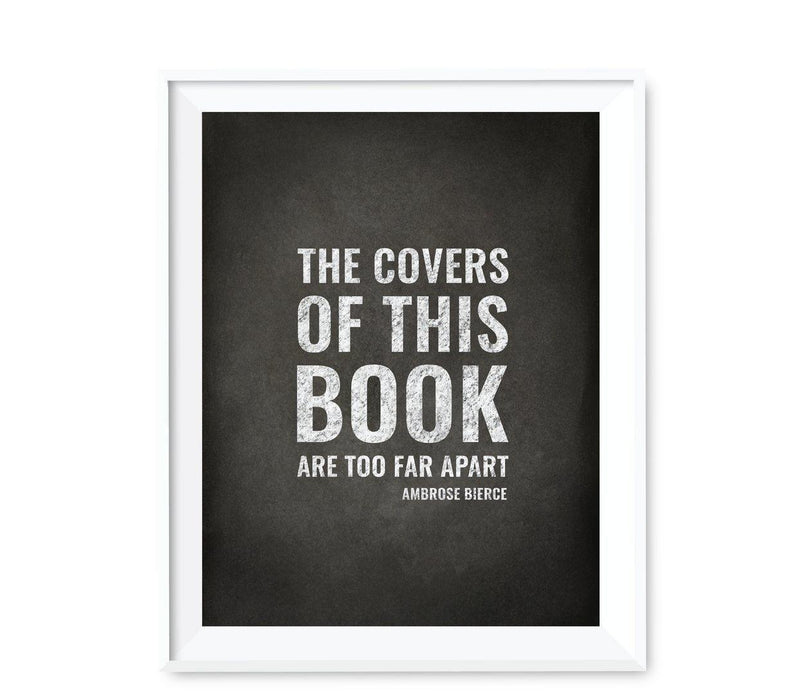 Library Wall Art Graphic Signs & Poster Prints-Set of 1-Andaz Press-Show me a family of readers-
