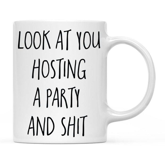 Look At You Being a Badass And Shit Milestones Ceramic Coffee Mug -Set of 1-Andaz Press-Hosting-