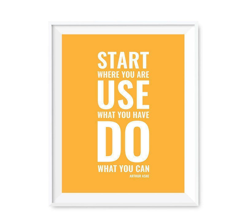 Motivational Wall Art, Inspirational Quotes for Home Office-Set of 1-Andaz Press-Don't Make Me Walk When I Can Fly-
