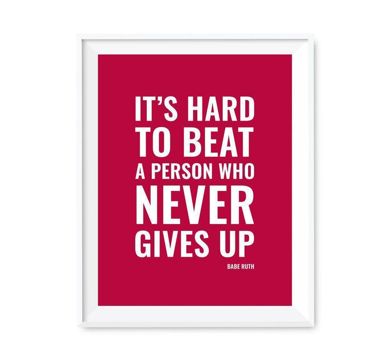 Motivational Wall Art, Inspirational Quotes for Home Office-Set of 1-Andaz Press-Don't Make Me Walk When I Can Fly-