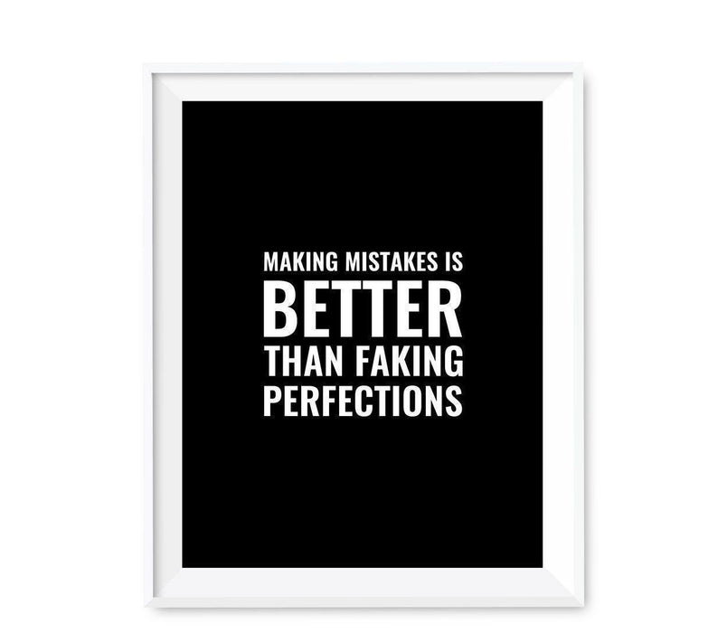 Motivational Wall Art, Inspirational Quotes for Home Office-Set of 1-Andaz Press-Don't Make Me Walk When I Can Fly-
