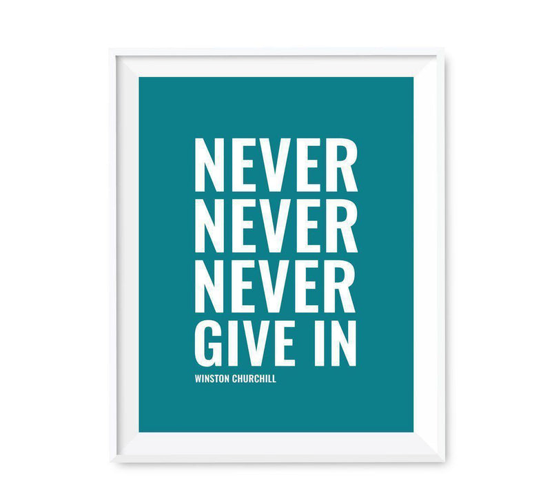 Motivational Wall Art, Inspirational Quotes for Home Office-Set of 1-Andaz Press-Don't Make Me Walk When I Can Fly-