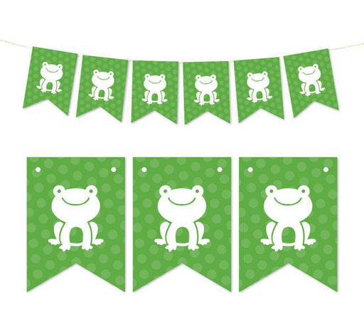 Pennant Party Banner Frog-Set of 1-Andaz Press-