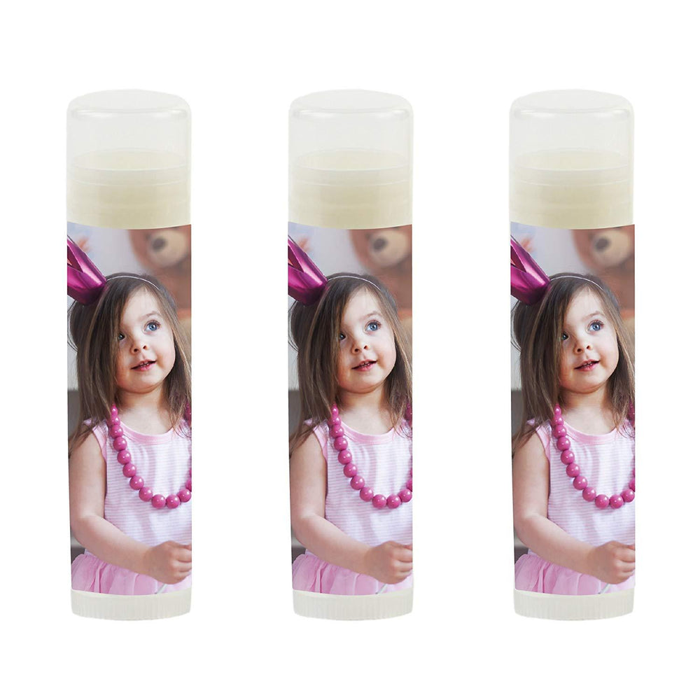 Personalized Gift and Party Favors Collection, Lip Balm Favors, Custom Photo-Set of 12-Andaz Press-