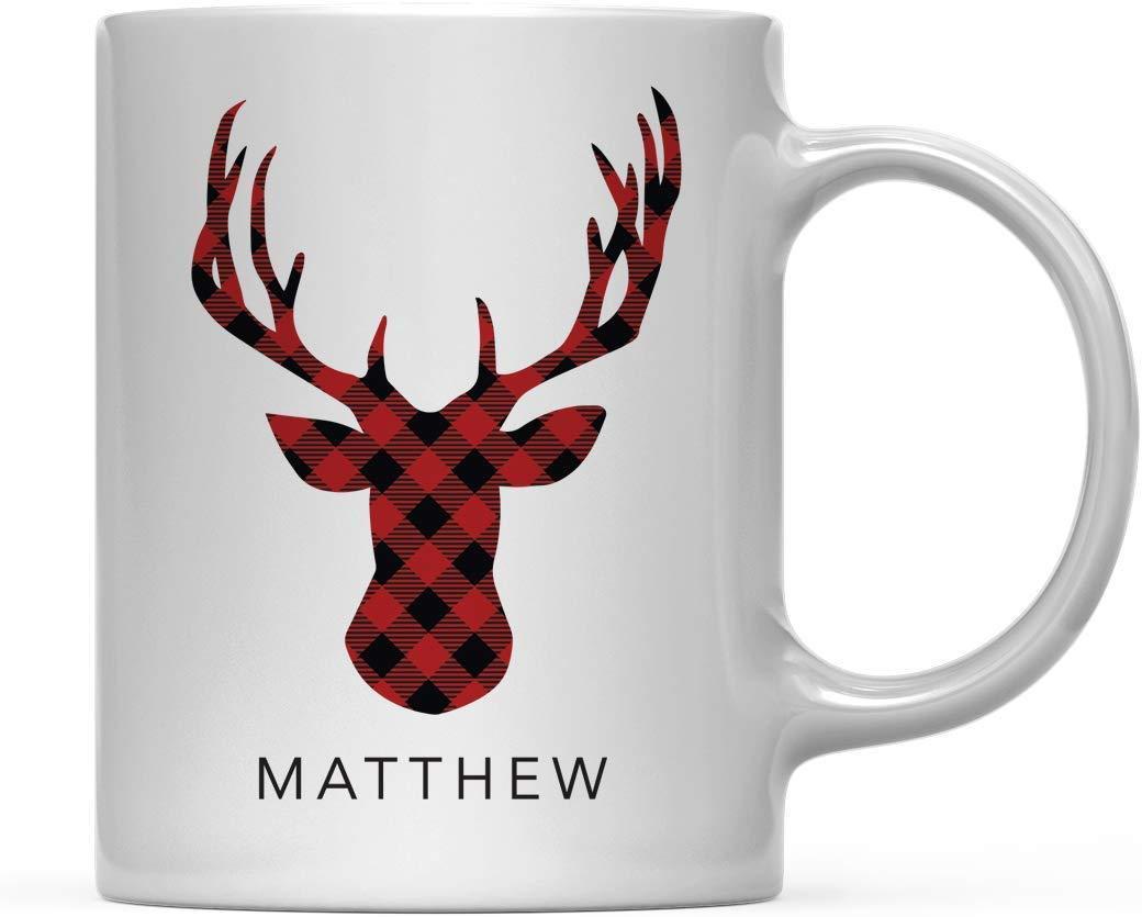 Plaid Reindeer (Mug)