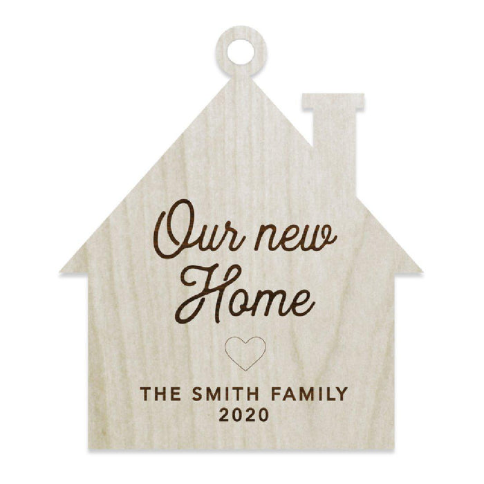 Personalized Laser Engraved Wood Quarantine Social Distance Pandemic Christmas Ornament Keepsake Shaped Design-Set of 1-Andaz Press-New Home-