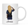 Personalized Police Officer Coffee Mug Part 1-Set of 1-Andaz Press-Female Police Officer 1-