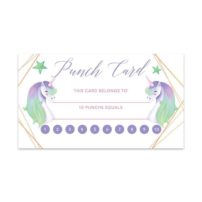 Koyal Wholesale Hearts and Pennant Banner Reward Punch Cards, Loyalty Cards  for Small Business Customers, 100-Pack