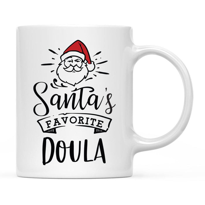 Santa's Favorite Careers Coffee Mug Collection 1-Set of 1-Andaz Press-Doula-