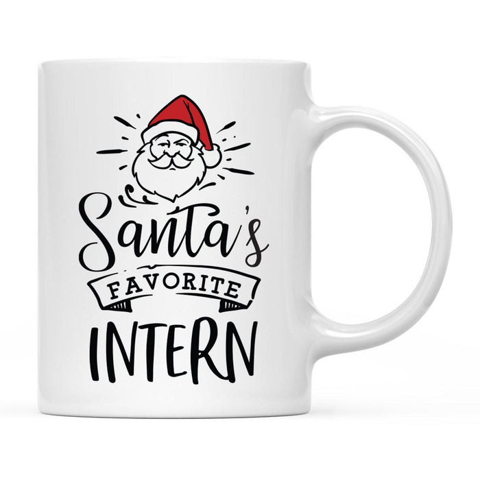 Santa's Favorite Careers Coffee Mug Collection 1-Set of 1-Andaz Press-Interior Designer-