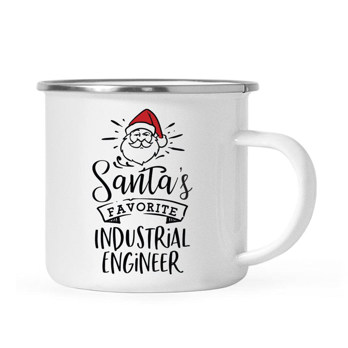 Santa's Favorite Engineer Campfire Mug Collection-Set of 1-Andaz Press-Industrial Engineer-