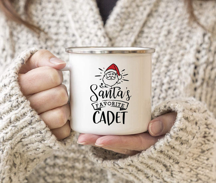 Santa's Favorite Military Campfire Mug Collection-Set of 1-Andaz Press-Cadet-