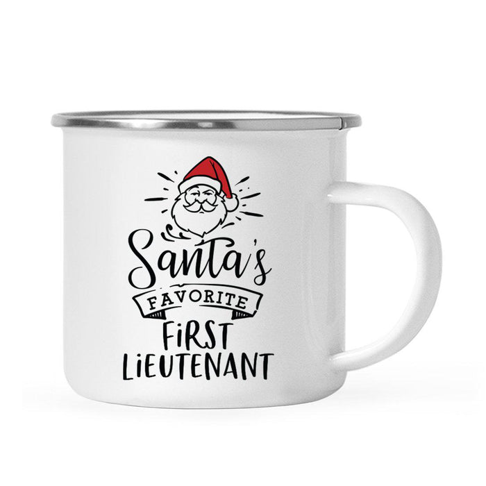 Santa's Favorite Military Campfire Mug Collection-Set of 1-Andaz Press-Drill Sergeant-