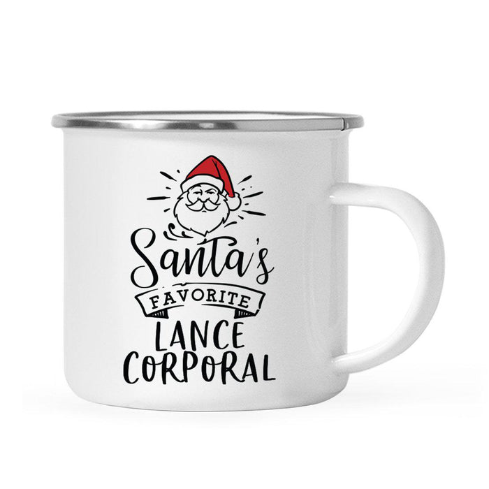 Santa's Favorite Military Campfire Mug Collection-Set of 1-Andaz Press-General-