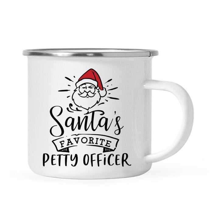 Santa's Favorite Military Campfire Mug Collection-Set of 1-Andaz Press-Petty Officer-