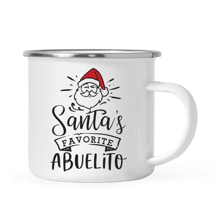 Santa's Favorite Spanish Family Campfire Mug Collection-Set of 1-Andaz Press-Abuelito-