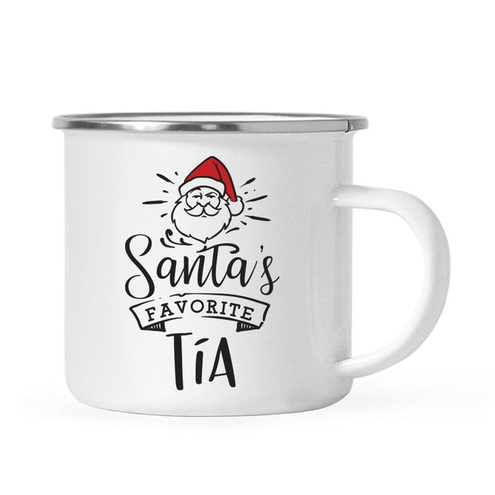 Santa's Favorite Spanish Family Campfire Mug Collection-Set of 1-Andaz Press-Tía-