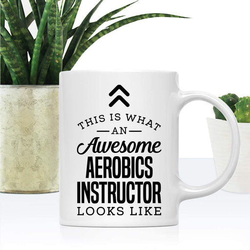 This Is What An Awesome Looks Like Sports Coffee Mug Collection 1-Set of 1-Andaz Press-Aerobics Instructor-