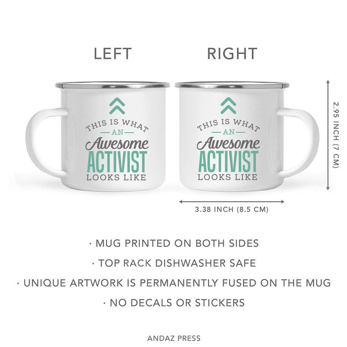 This is What an Awesome Looks Like Law Campfire Coffee Mug-Set of 1-Andaz Press-Activist-