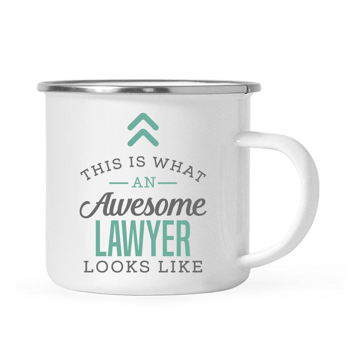 This is What an Awesome Looks Like Law Campfire Coffee Mug-Set of 1-Andaz Press-Lawyer-