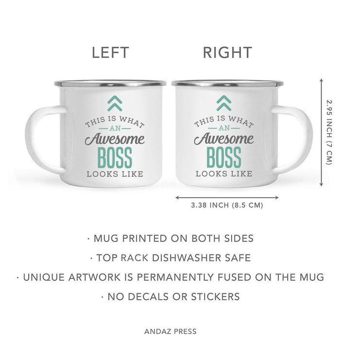 This is What an Awesome Looks Like Misc Campfire Coffee Mug-Set of 1-Andaz Press-Boss-