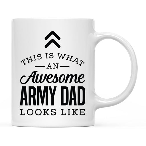 This is What an Awesome Looks Like Mom Dad Coffee Mug Collection 1-Set of 1-Andaz Press-Army Dad-